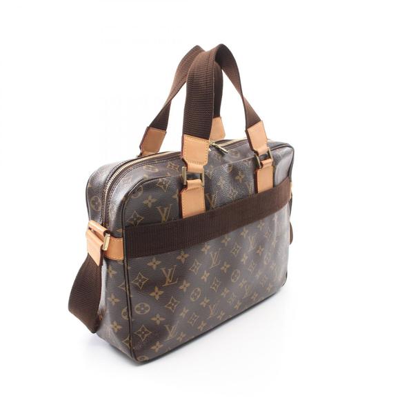 Louis Vuitton Brown Handbag Bosphore Leather Sac Monogram - Picture 1 of 8